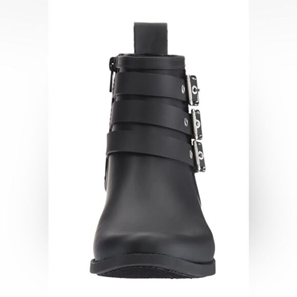 LOEFFLER RANDALL Luxury Zip-Up Nash Rainboots Size 11 Reg $395 - Picture 6 of 13